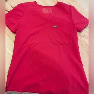 FIGS set in Shocking Pink